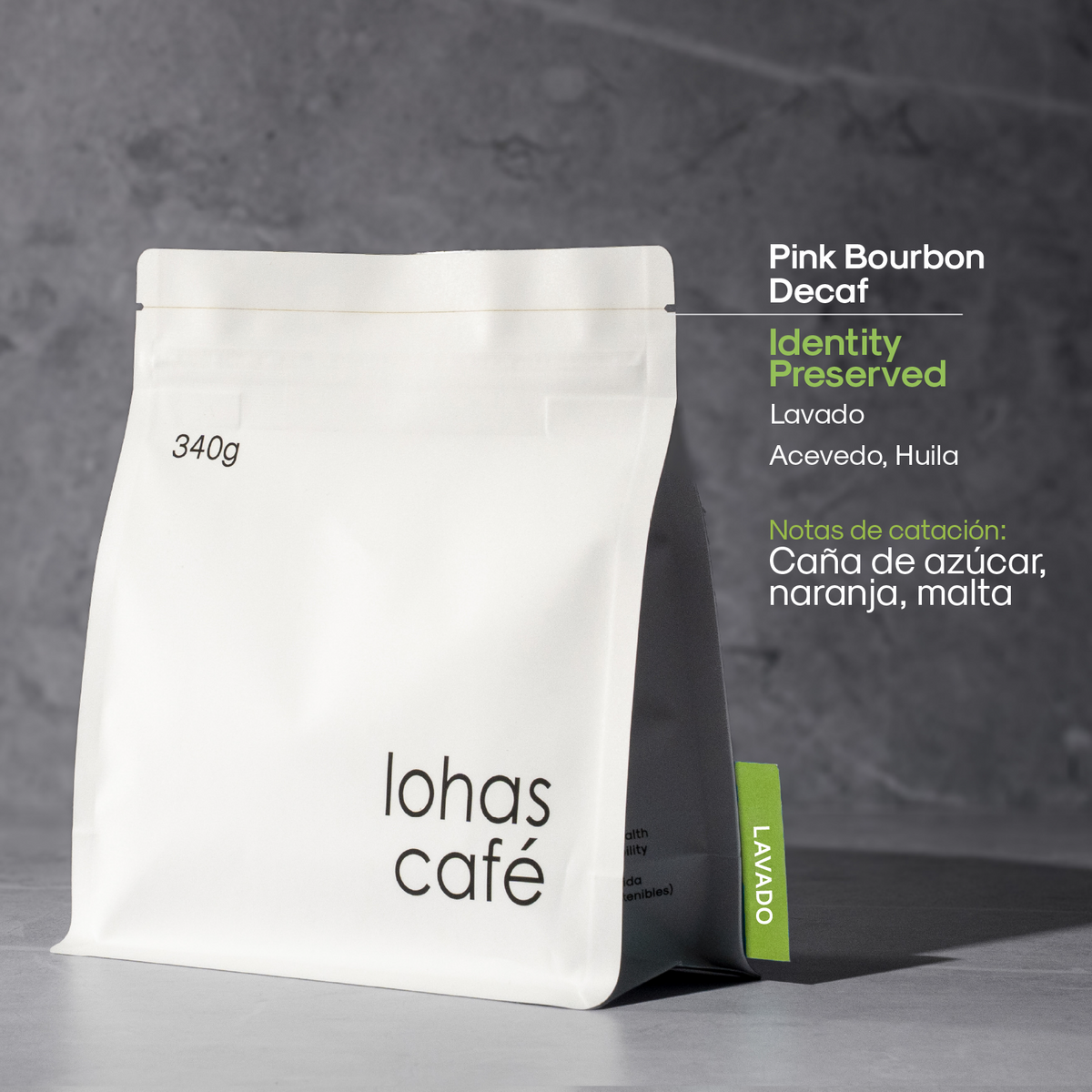 Pink Bourbon Decaf Identity Preserved Lavado